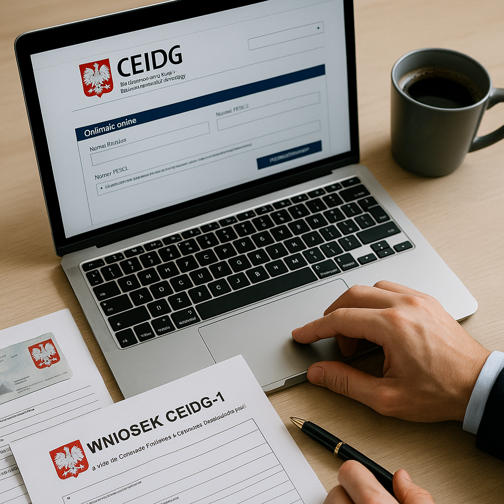 Zmiana danych w CEIDG i wybór formy działalności – co warto wiedzieć w 2025 roku?